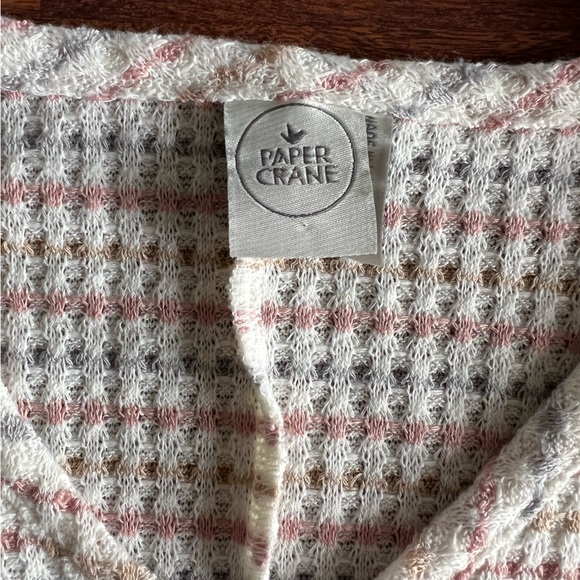 Paper Crane Vneck Tank Top Size XS - Picture 3 of 5